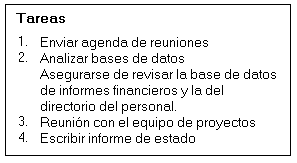 Sangrar lista numerada